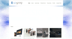 Desktop Screenshot of airginity.co.uk
